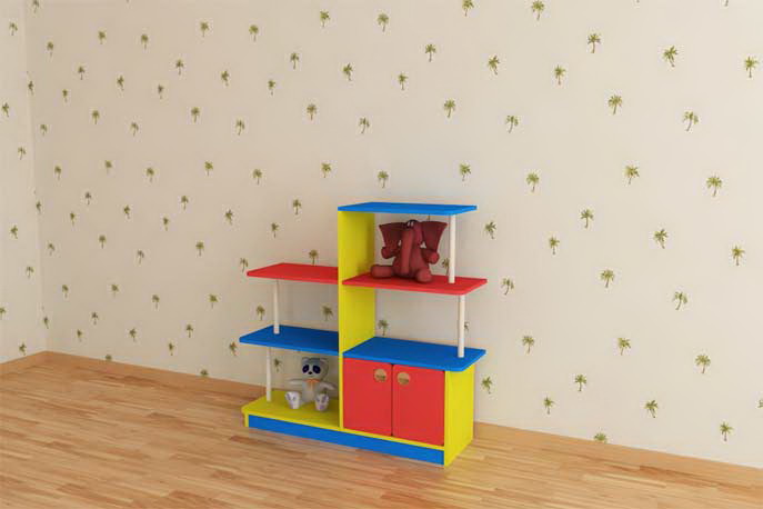 Этажерка с тумбой для игрушек Этажерка с тумбой для игрушек